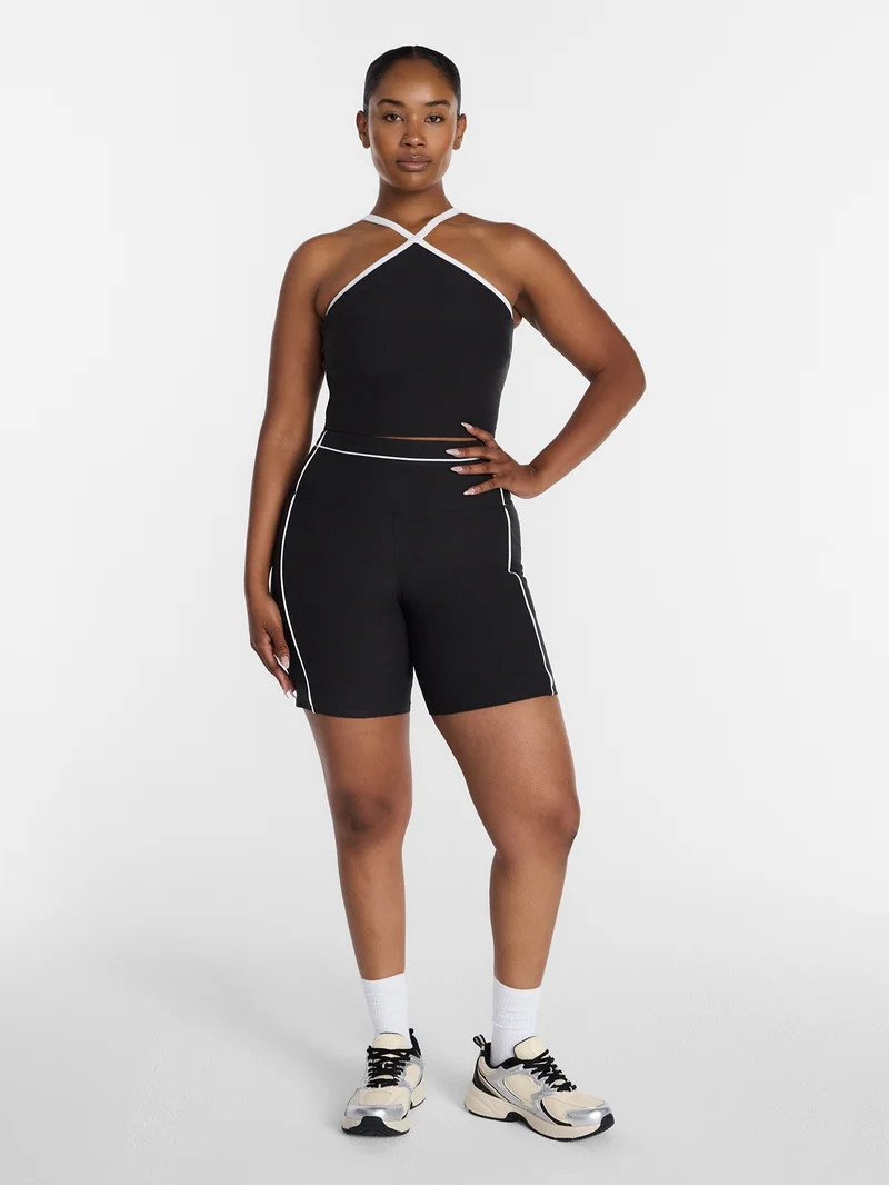 Athletic Works Women's and Women's Plus ButterCore Compression Bike Shorts, Sizes XS-4X | Walmart (US)