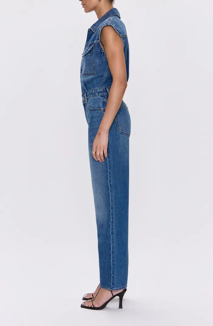 Ace Sleeveless Denim Jumpsuit | Nordstrom