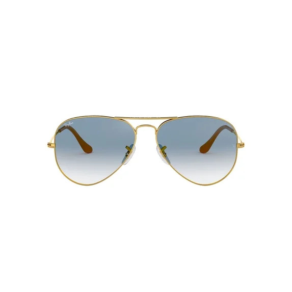 Ray-Ban RB3025 Classic Aviator Sunglasses, 58MM, Gradient Lens | Walmart (US)