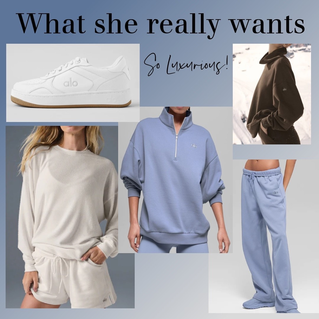 This brand is all the rage lately! The ALO brand is soft, and luxurious! This is the gift she won’t buy for herself, so treat her! 

#LTKGiftGuide #LTKHoliday #LTKfitnessgoals