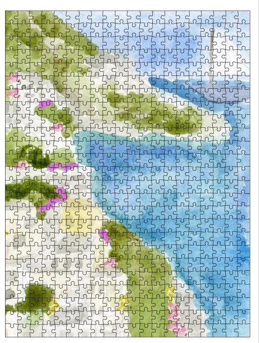 Mediterranean Coast Puzzle | LouLou Baker