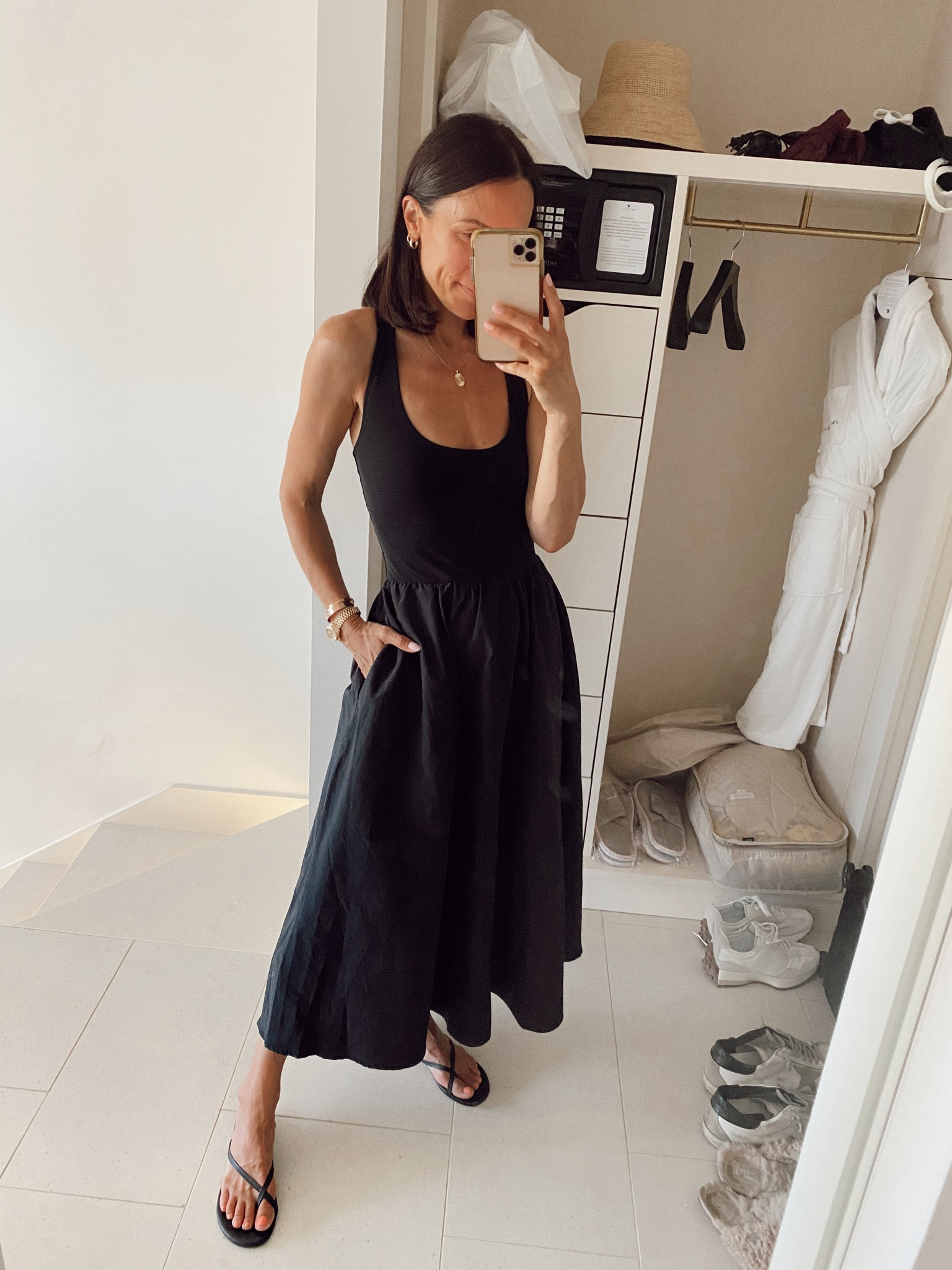 Such a comfortable and versatile dress for sightseeing… dress down with sneakers and sandals or go with a low heeled sandal. 
Runs tts and the material is excellent at absorbing sweat in hot climates 

#LTKtravel #LTKstyletip