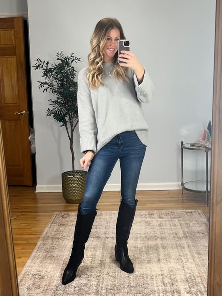 Super cozy sweater! Wearing size small. Code  Jacqueline 20 saves 20% valid until 1/16.