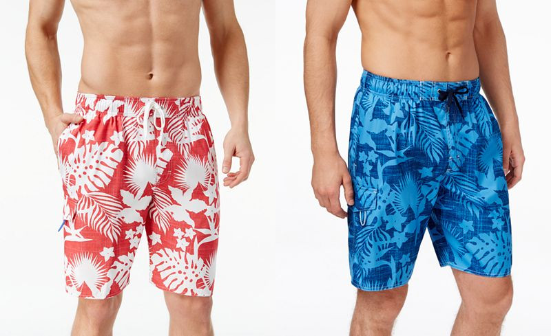 Newport Blue Men's Big and Tall Seaworthy Swim Trunks | Macys (US)