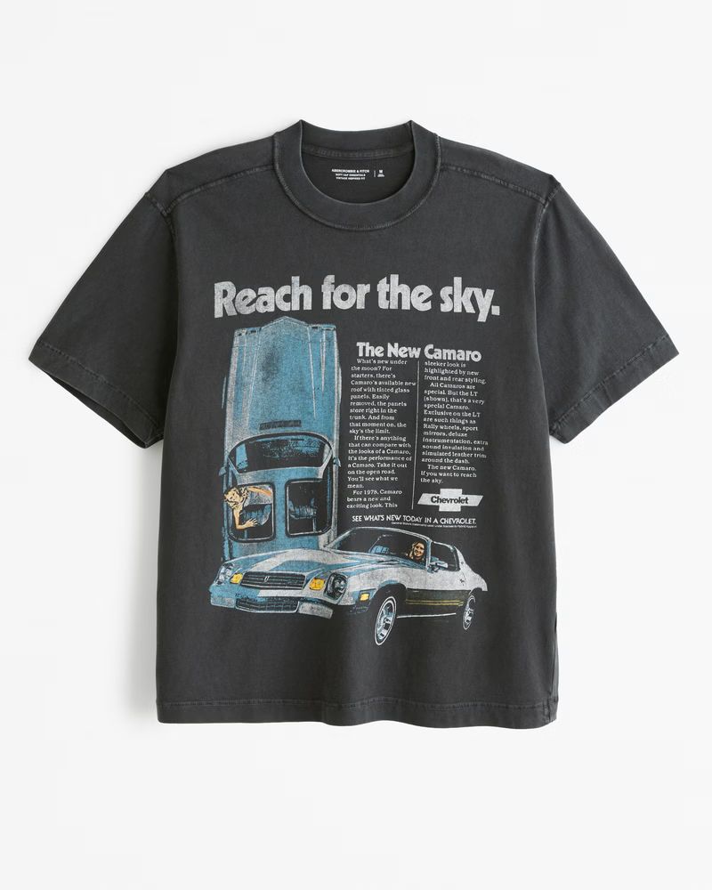 Camaro Vintage-Inspired Graphic Tee | Abercrombie & Fitch (US)
