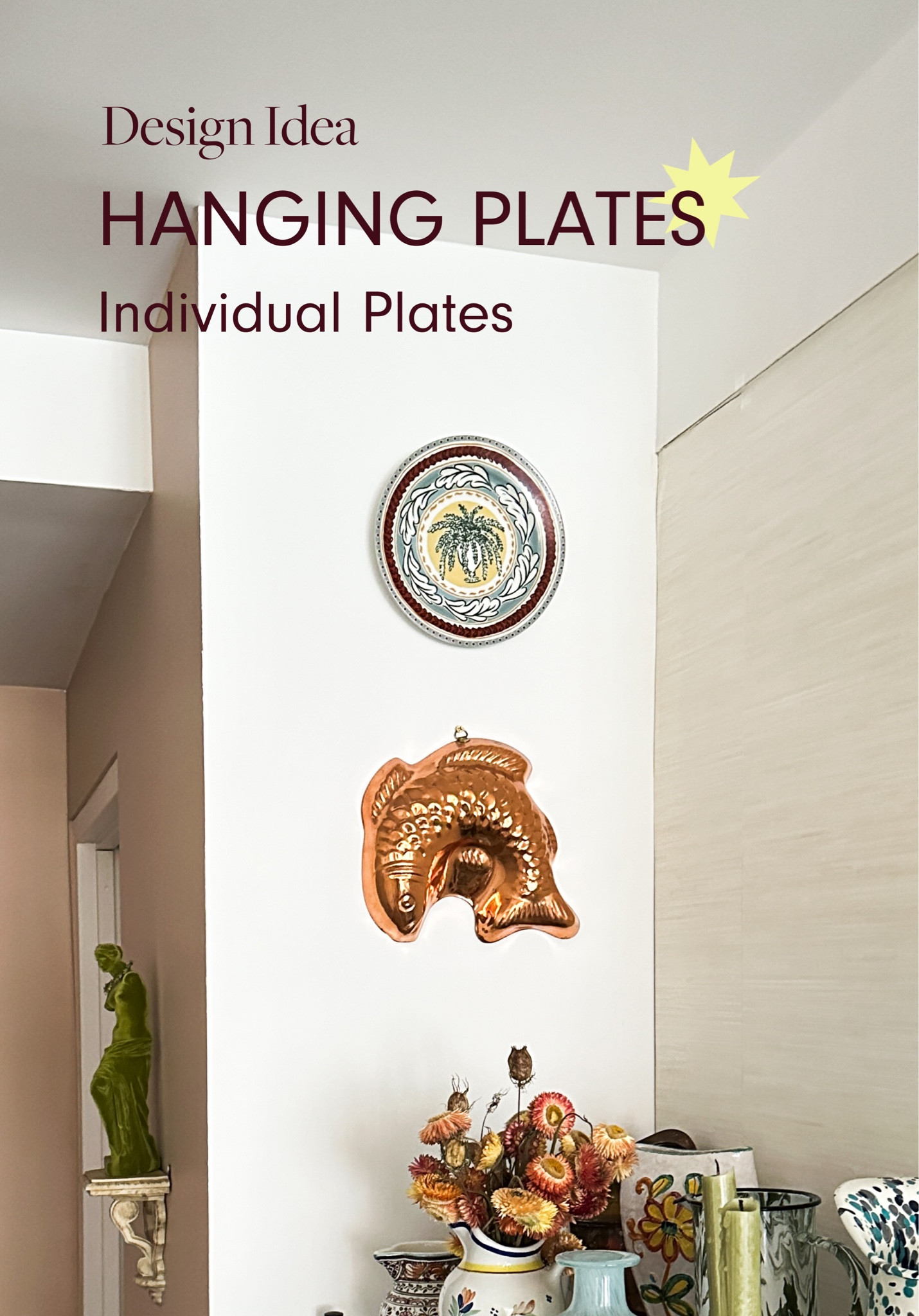 Any of these plates would look great individually or as a pair to fill up an odd space on a wall. 

#LTKHome
