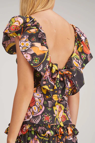 Scarlett Dress in Eden | Hampden Clothing