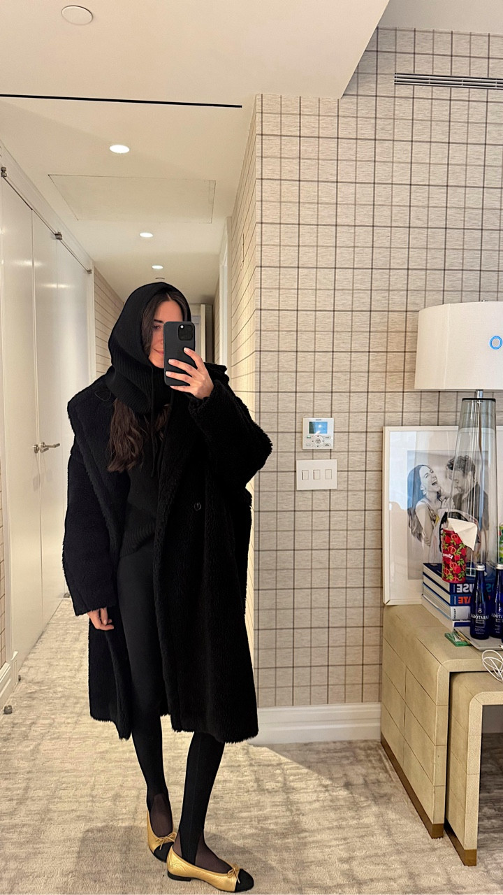 GRWM as I attempt to make my Chanel ballet flats an all year round shoe as a New Yorker