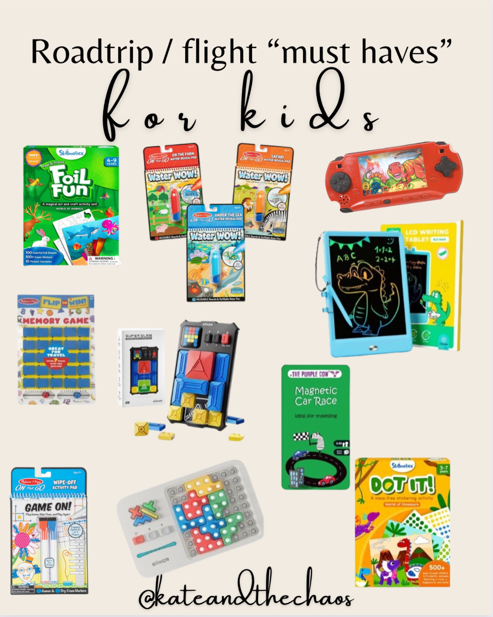 Low/No Screen must have toys/games for kids!!! SO many fun options here!!! 

#noscreentoys #nolowscreentoys #travelmusthavesforkids 

#LTKbaby #LTKkids #LTKtravel