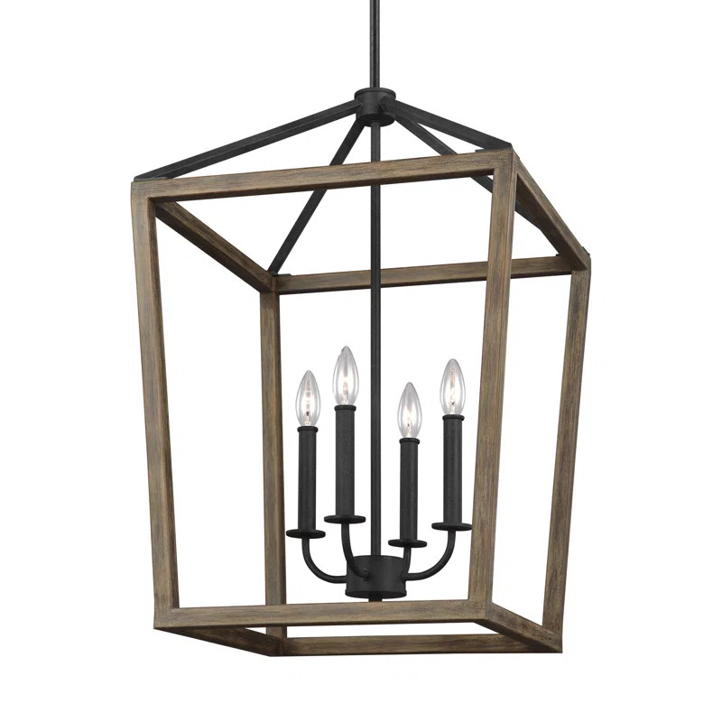 Natarsha 4 - Light Lantern Geometric Pendant | Wayfair North America