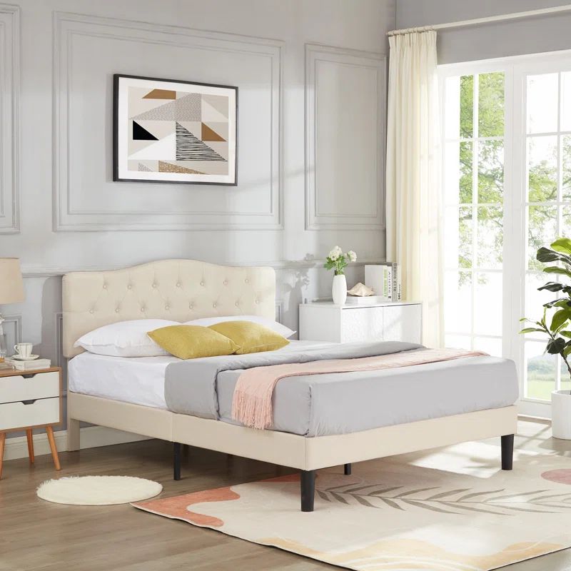 Nadide Upholstered Bed | Wayfair North America
