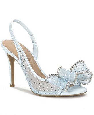 Women's Hallee Embellished Mesh Dress Sandals, Macy's Exclusive | Macy's