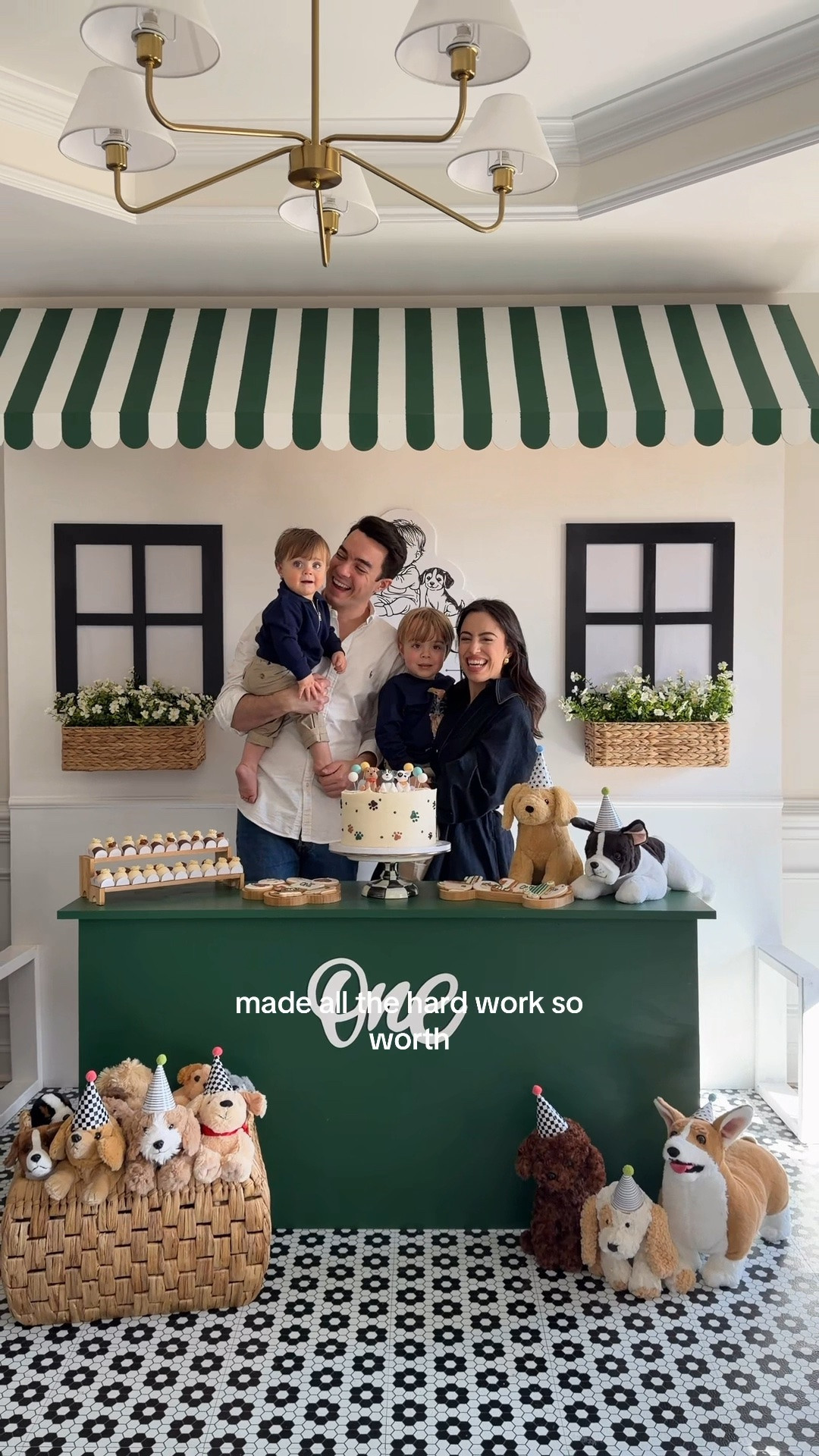 Our baby’s puppy cafe birthday party!