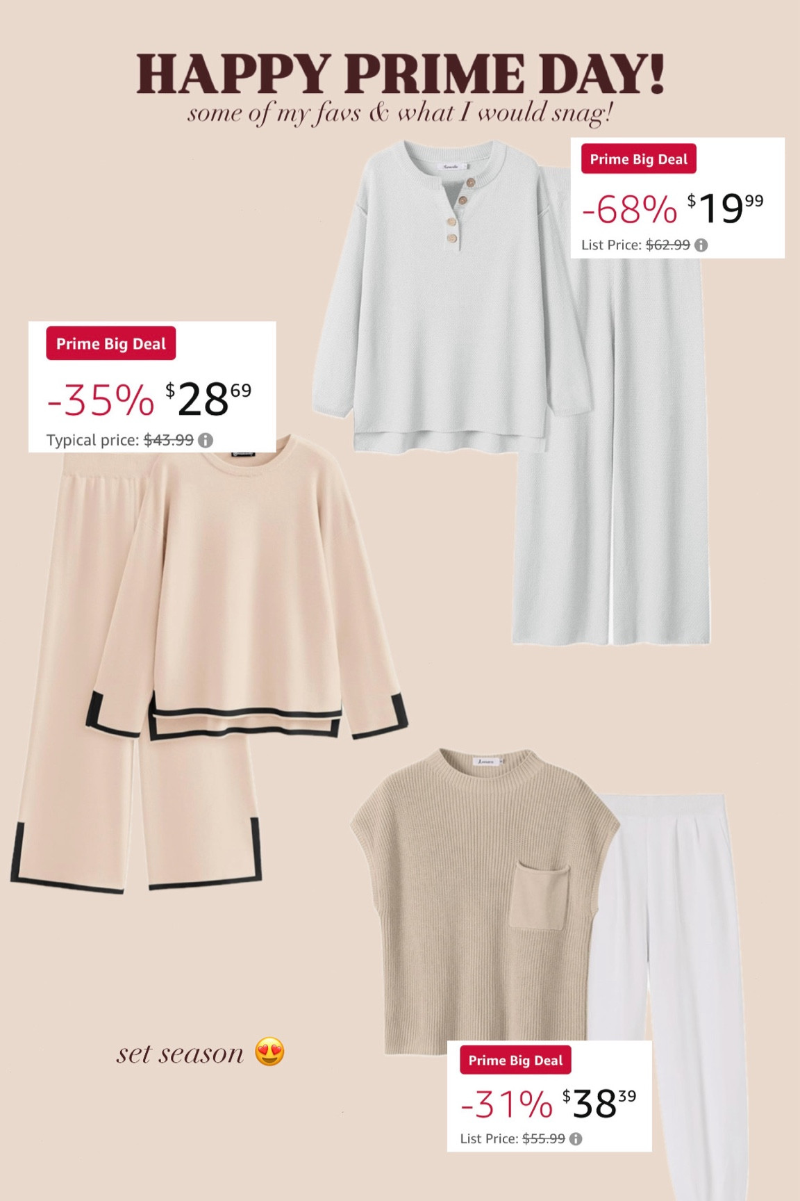 Fall set season is in full swing 😍🍂

I size medium for an oversized fit!

#LTKxPrimeDay #LTKSaleAlert #LTKSeasonal