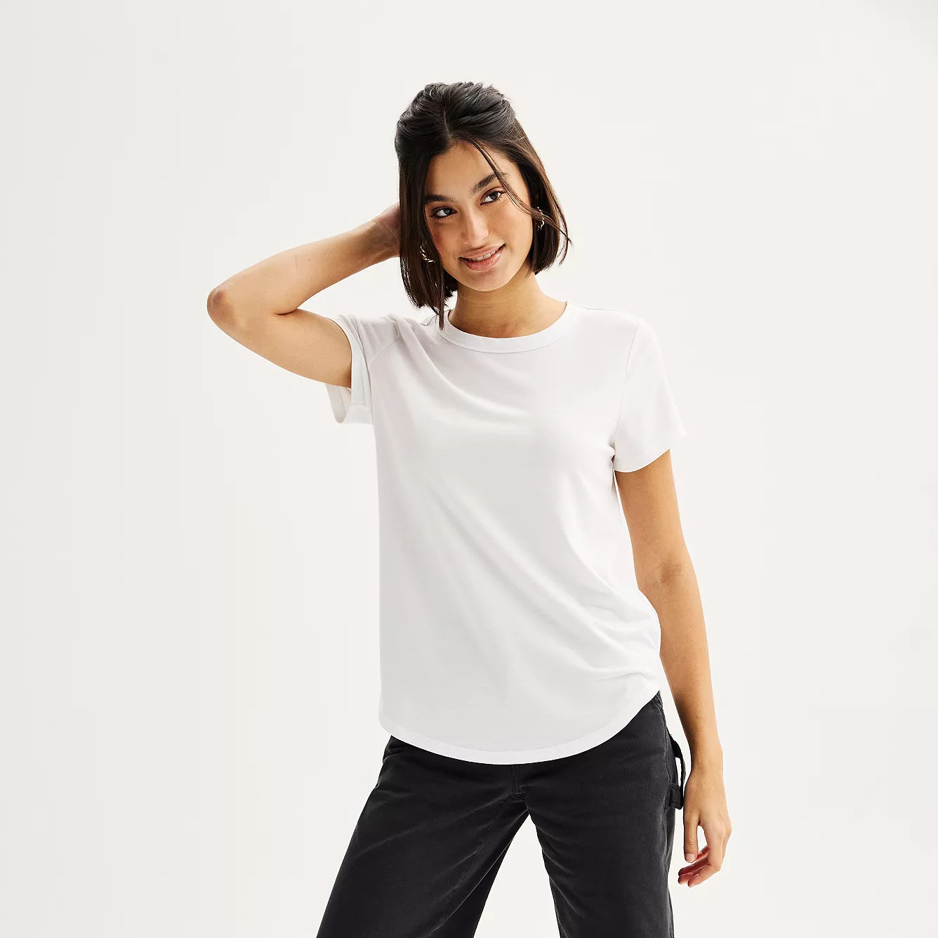 Juniors' SO® Short Sleeve Crewneck Tee | Kohl's