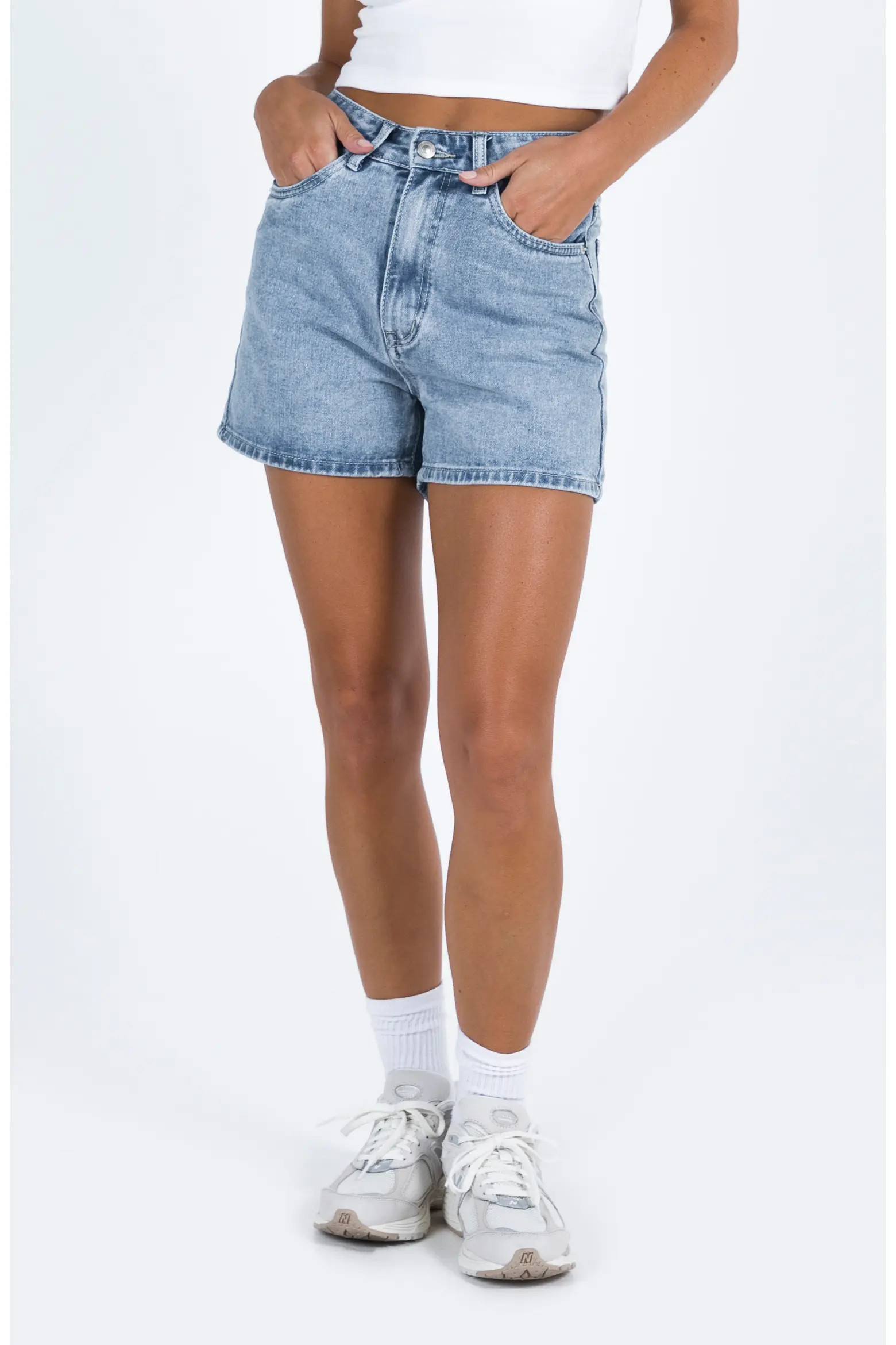Tropicana High Waist Denim Shorts (Women) | Nordstrom | Nordstrom