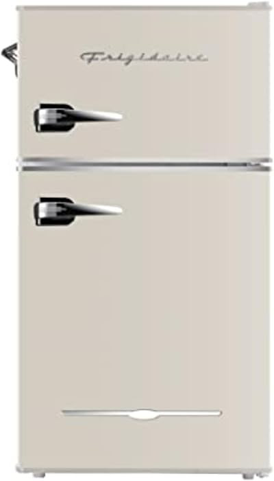 Frigidaire EFR840-Cream EFR840 Retro Mini Fridge with Freezer & Side Bottle Opener-Small 2 Door R... | Amazon (US)