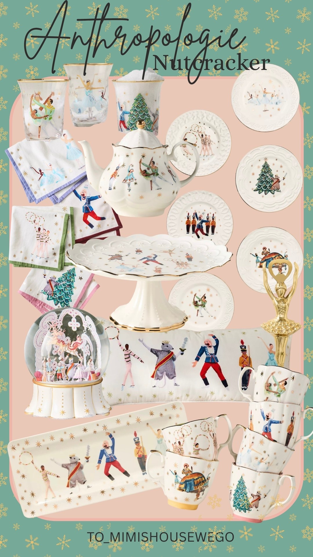 Beautiful Nutcracker collection at Anthropologie.

#LTKSeasonal #LTKHome #LTKmomlife