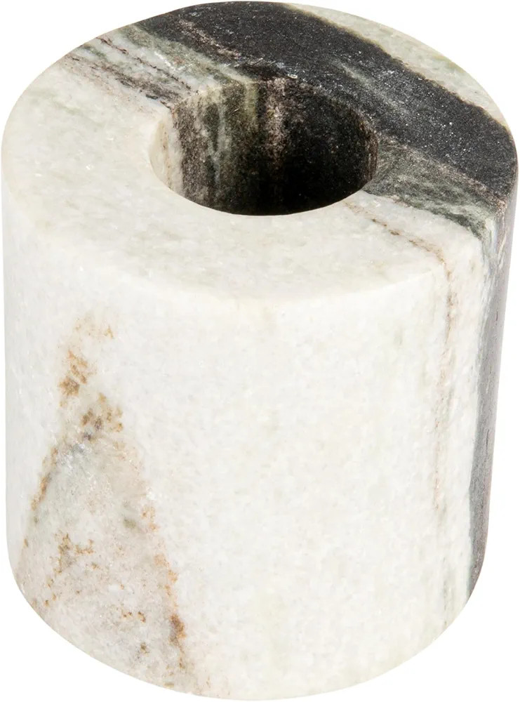 Bloomingville Marble Taper Holder, Black Mélange | Amazon (US)
