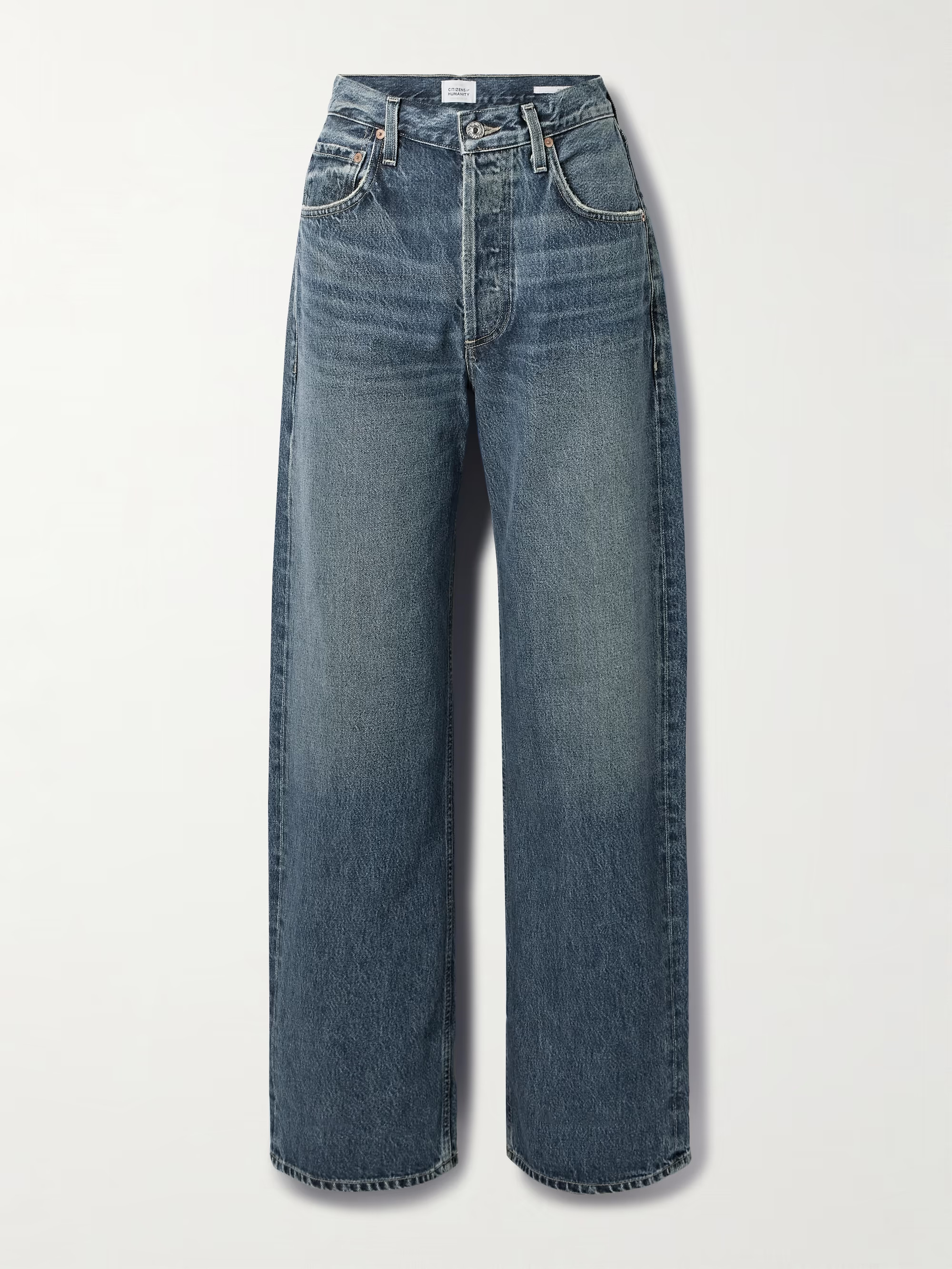 Ayla recycled wide-leg jeans | NET-A-PORTER (US)