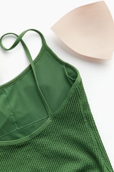 Padded-cup High-leg Swimsuit | H&M (US + CA)
