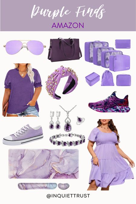 Check out these cute and fun purple finds from Amazon!

#fashionfinds #travelessentials #homeoffice #amazonfinds #outfitidea

#LTKFind #LTKunder100 #LTKstyletip