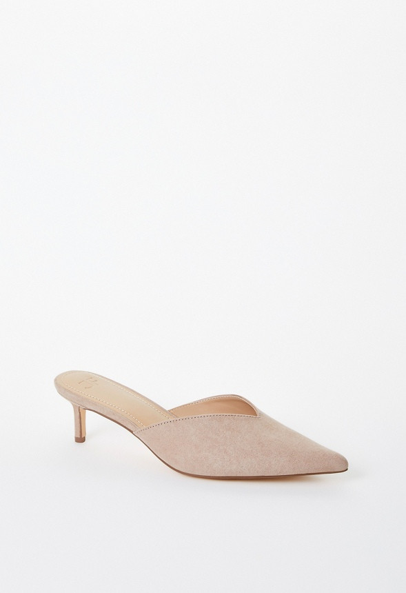 Iva Pointed Toe Mule | JustFab