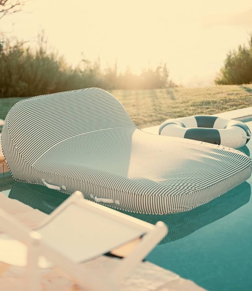 Only a handful left and I can absolutely see why. ☀️ This luxury pool lounger is the definition of resort living at home. Perfect for pool days, tanning, relaxing with a good book, and spending long summer afternoons in the water. Beautifully designed and incredibly comfortable, it's the kind of piece that instantly elevates your entire backyard setup. 

If this has been sitting in your cart, I'd grab it now before the remaining inventory is gone. 🏖️

#LTKSwim #LTKOver40 #LTKSeasonal