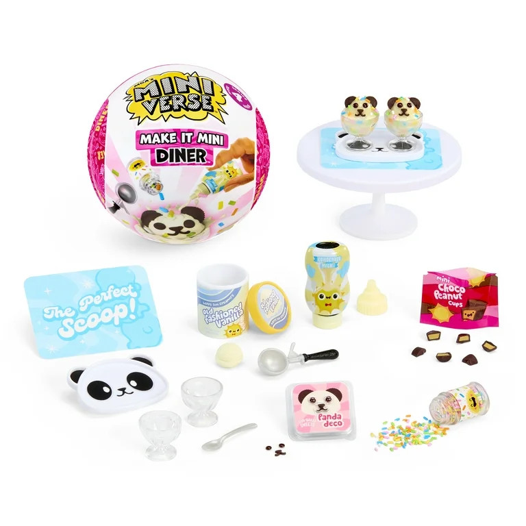 MGA's Miniverse Make It Mini Diner Series 4, Mini Collectibles - Blind Pack, DIY, Resin Play, Rep... | Walmart (US)