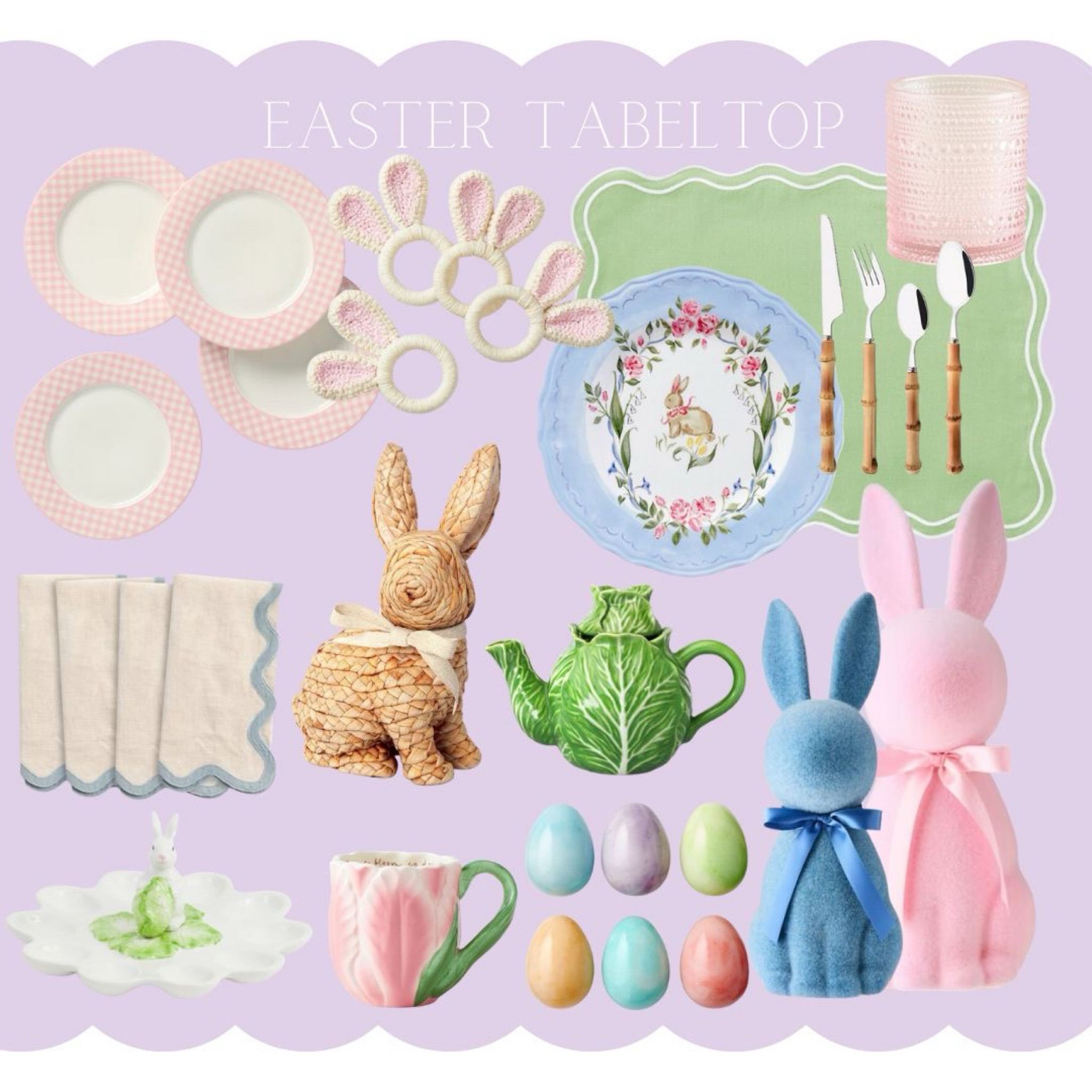 Easter tabletop decor

#LTKHome #LTKParties #LTKSeasonal
