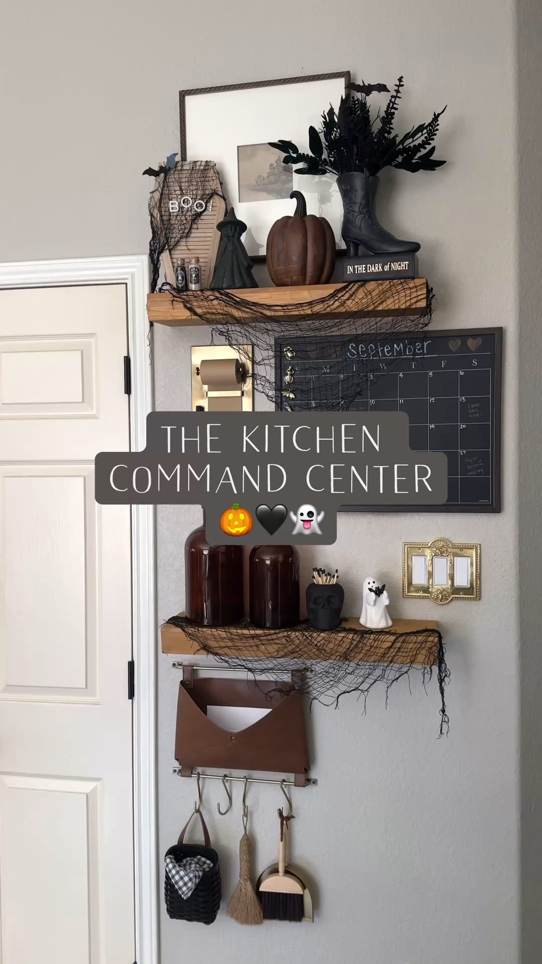 Kitchen command center just got decorated for Halloween! 🎃

#LTKStyleTip #LTKSeasonal #LTKHome