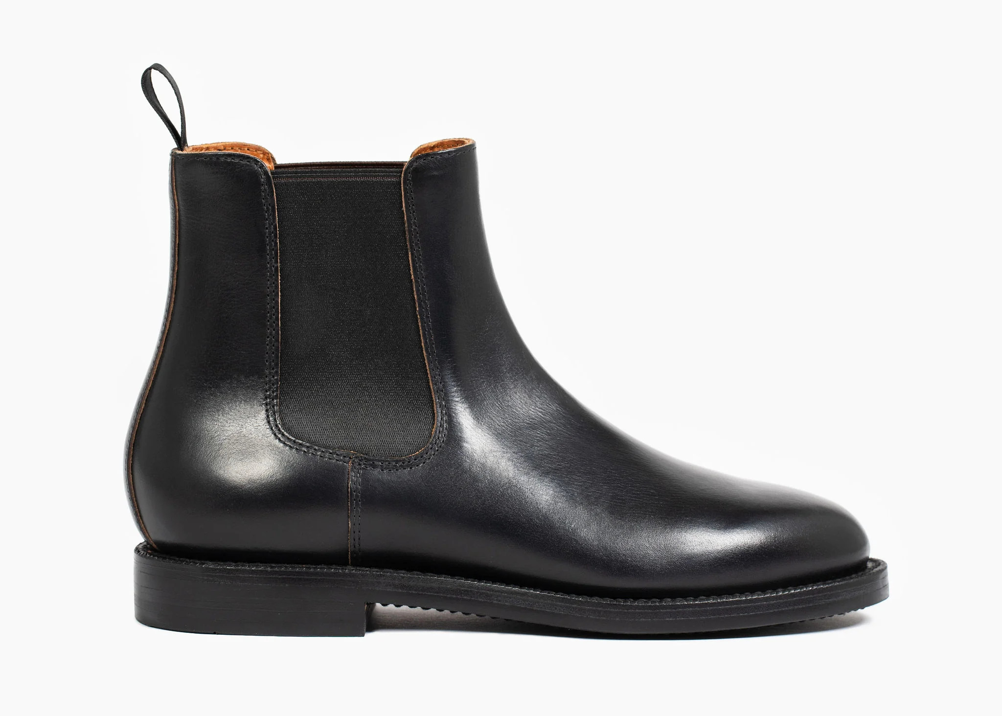 Josephine Chelsea Boot Black Chromexcel | Grant Stone LLC