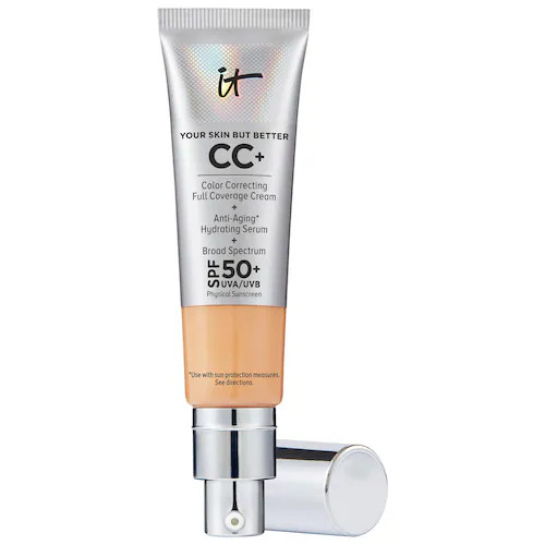 CC+ Cream Full Coverage Foundation with SPF 50+ - IT Cosmetics | Sephora | Sephora (US)