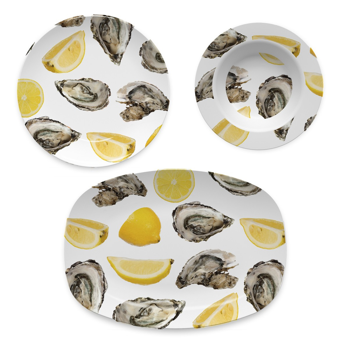 The World is Your Oyster Dinnerware | Katie Kime Inc
