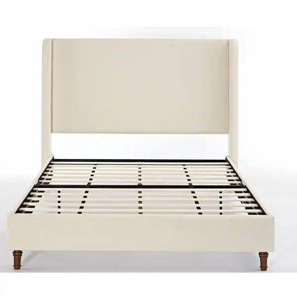 Harper Tall Headboard Upholstered Bed - Bed Bath & Beyond - 40624799 | Bed Bath & Beyond