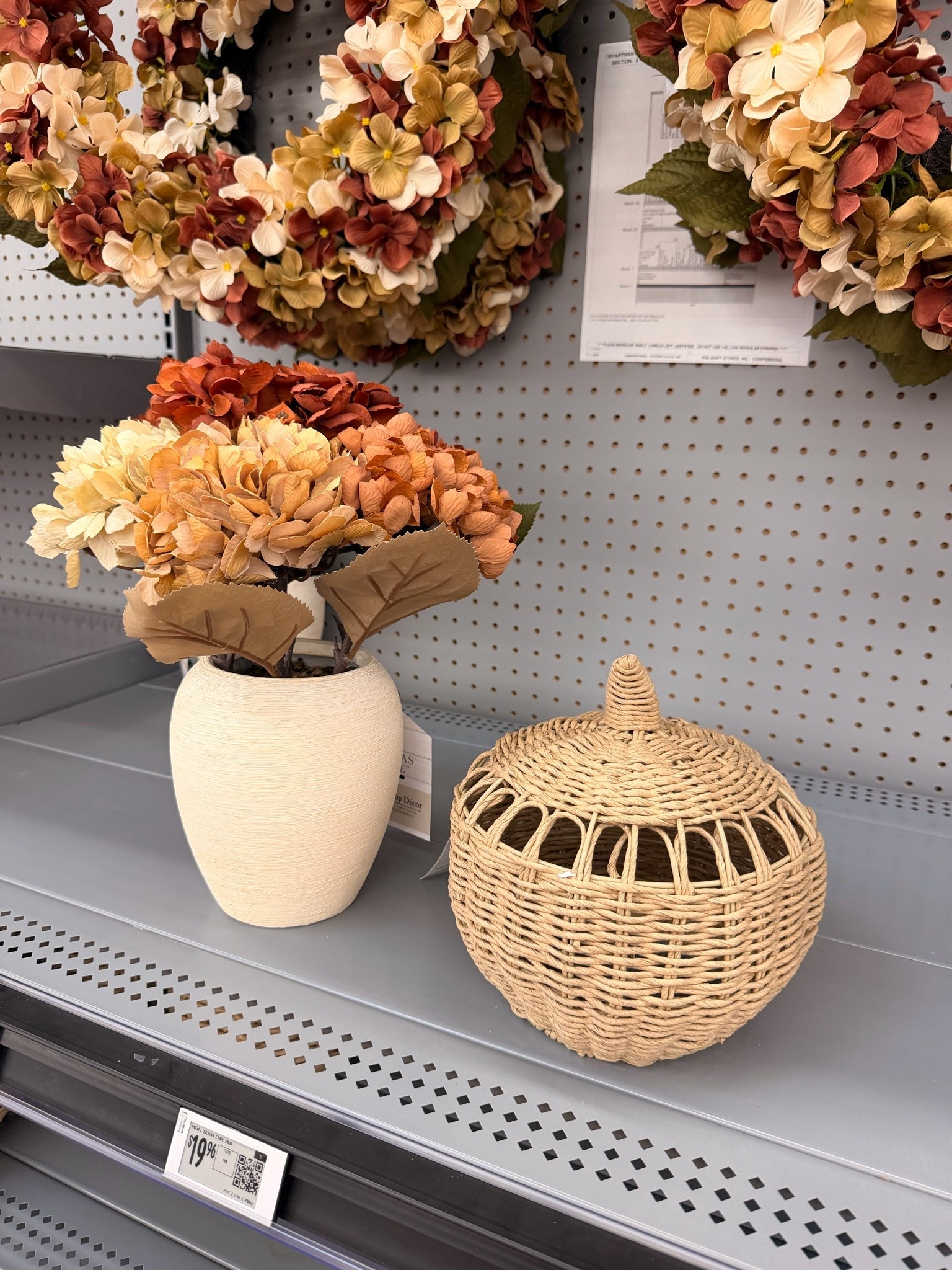 Walmart fall decor