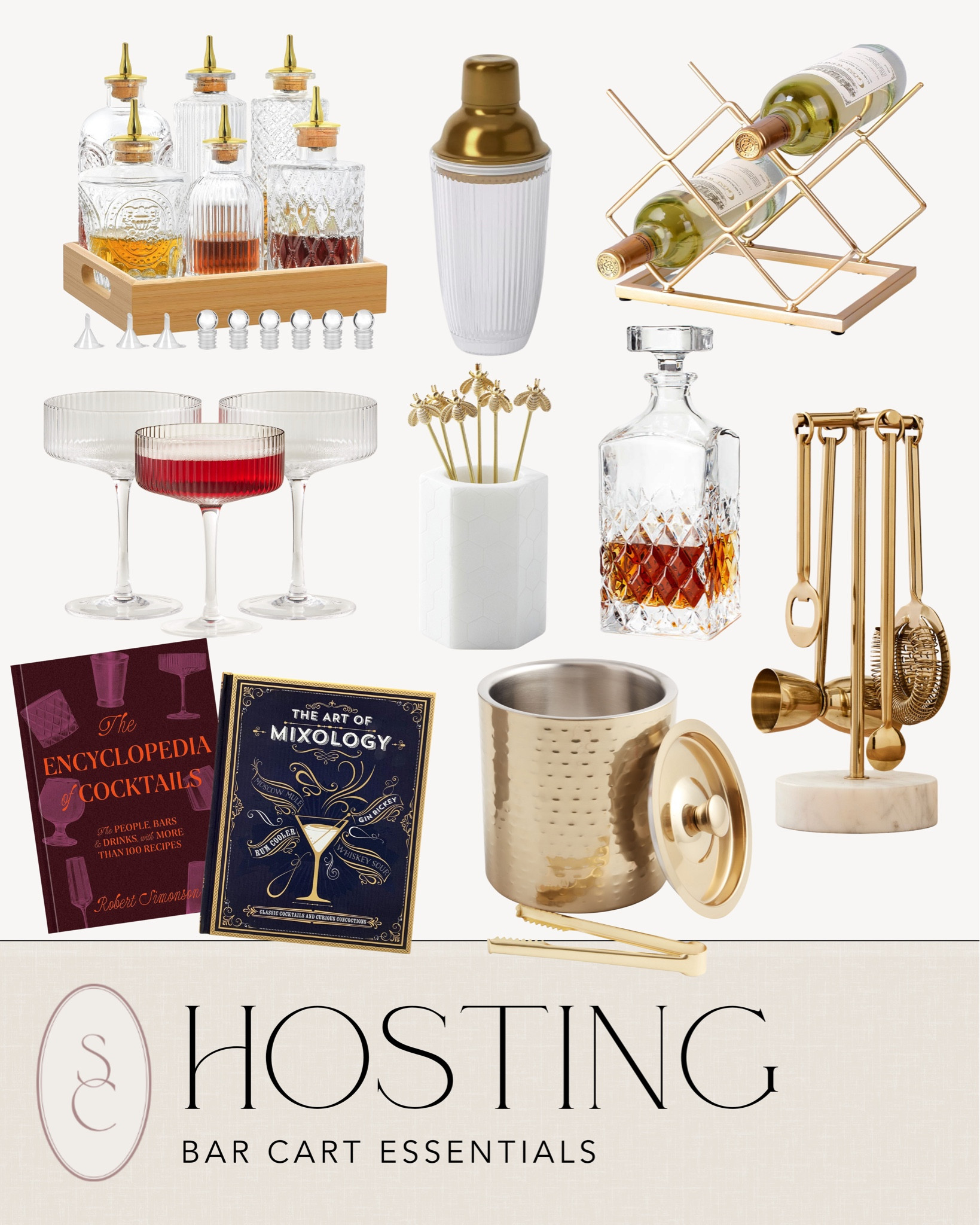 Bar Cart Essentials

Bar cart finds  bar carts  ice buckets  hosting gifts  gifts for hosts  bartender gifts  wine glasses  cocktail recipe book  bar tools  cocktail picks  shakers  TheSmittenCollective

#LTKSeasonal #LTKHoliday #LTKHome