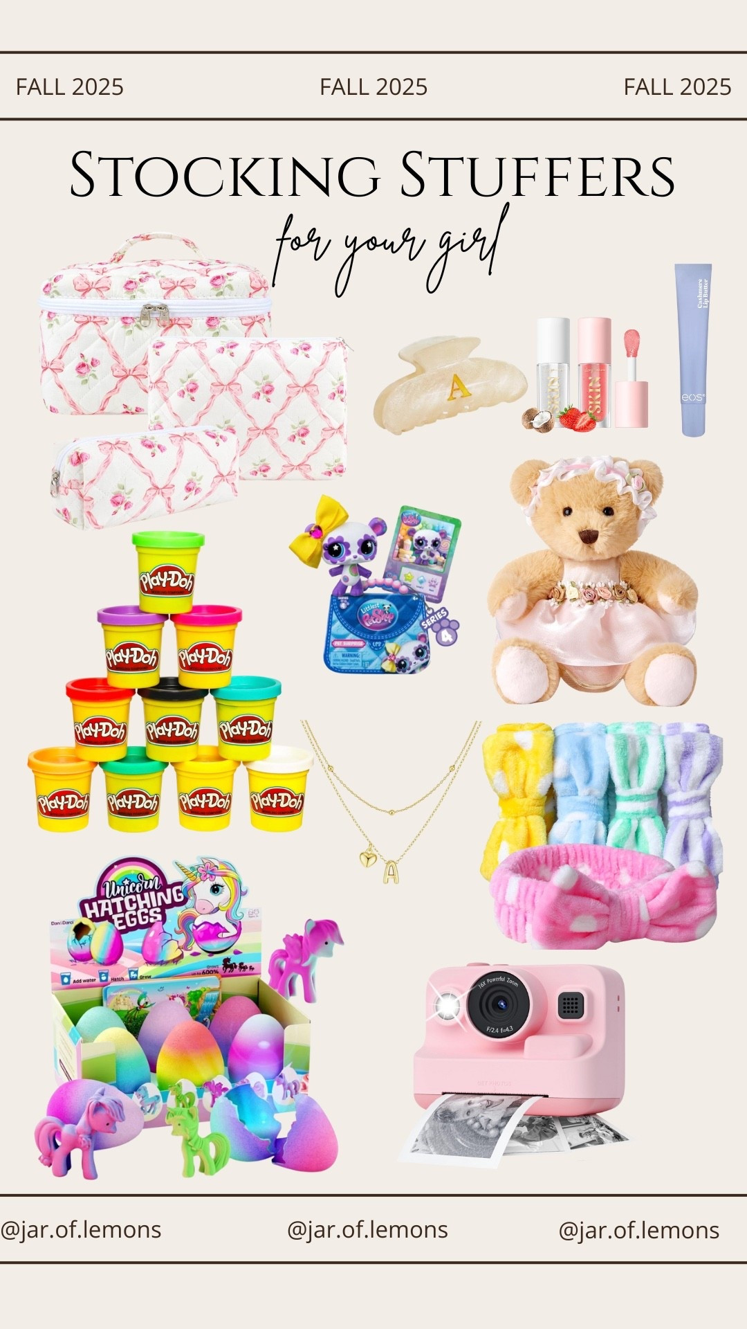 The cutest little stocking suprises🎄Tap to shop 🔗

stocking stuffers, stocking ideas, girl stocking ideas, black friday sale alert 

#LTKCyberWeek #LTKHoliday #LTKmorningroutine