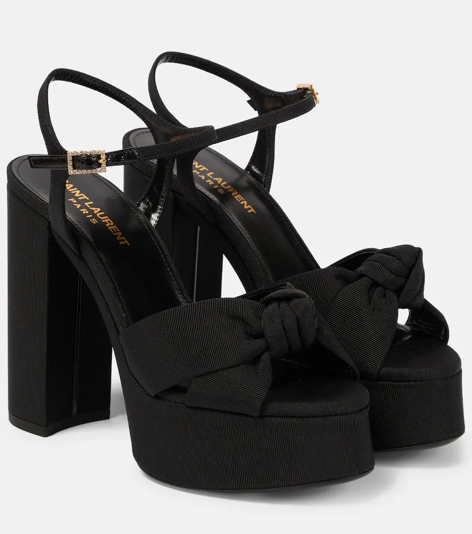 Bianca grosgrain platform sandals | Mytheresa (US/CA)