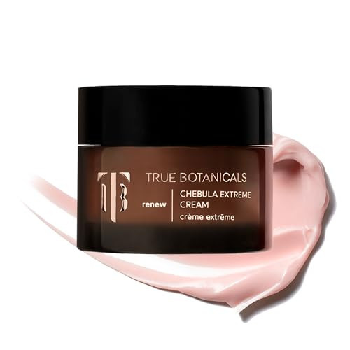 True Botanicals Chebula Extreme Cream | Anti-Aging Moisturizer w/Hyaluronic Acid | Treats Fine Lines & Wrinkles | Dry & Sensitive Skin | Dermatologist Tested, All Natural, Vegan | 1.7 oz | 50 ml | Amazon (US)