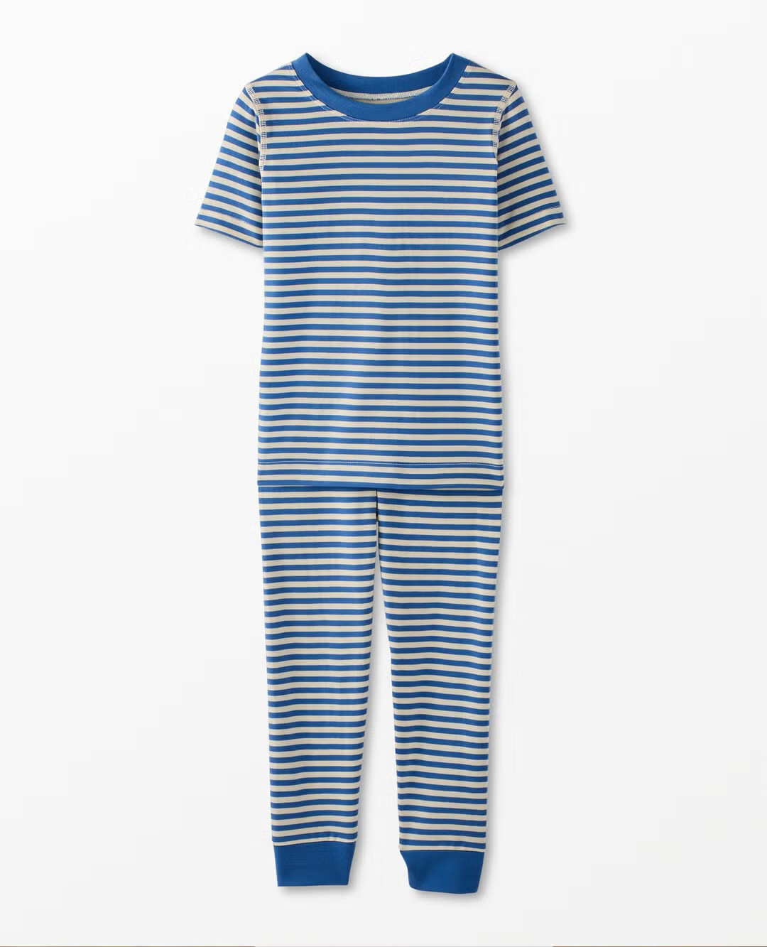 Kids Striped Short Sleeve Pajama Set in HannaSoft™ | Hanna Andersson