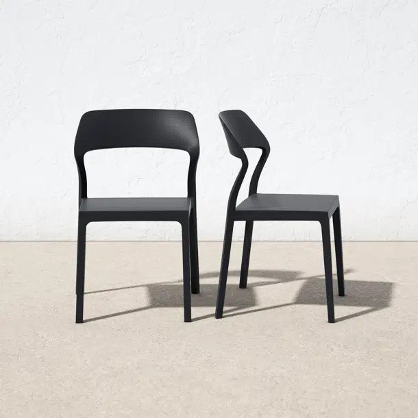Farrah Outdoor Dining Side Chair (Set of 2) | Wayfair North America
