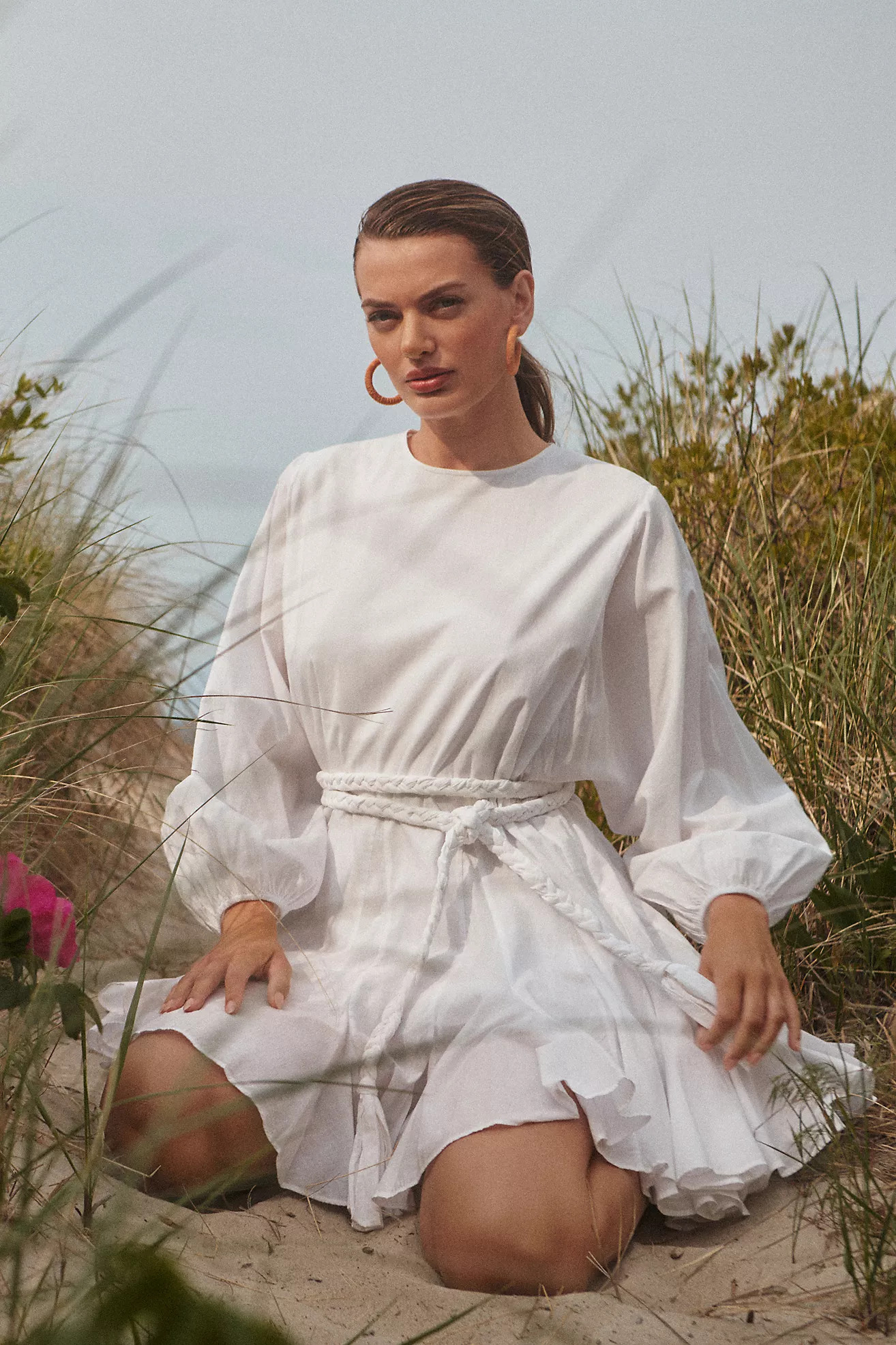 RHODE Ella Belted Dress | Anthropologie (US)