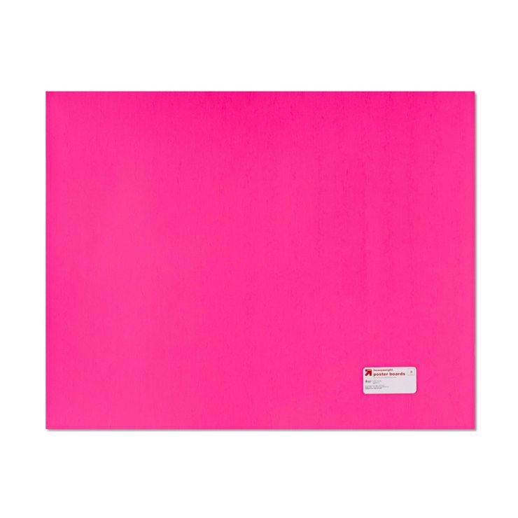 3pk Neon 28'' x 22'' Heavy Weight Poster Board Neon Pink/Neon Green/Neon Yellow - up & up™ | Target