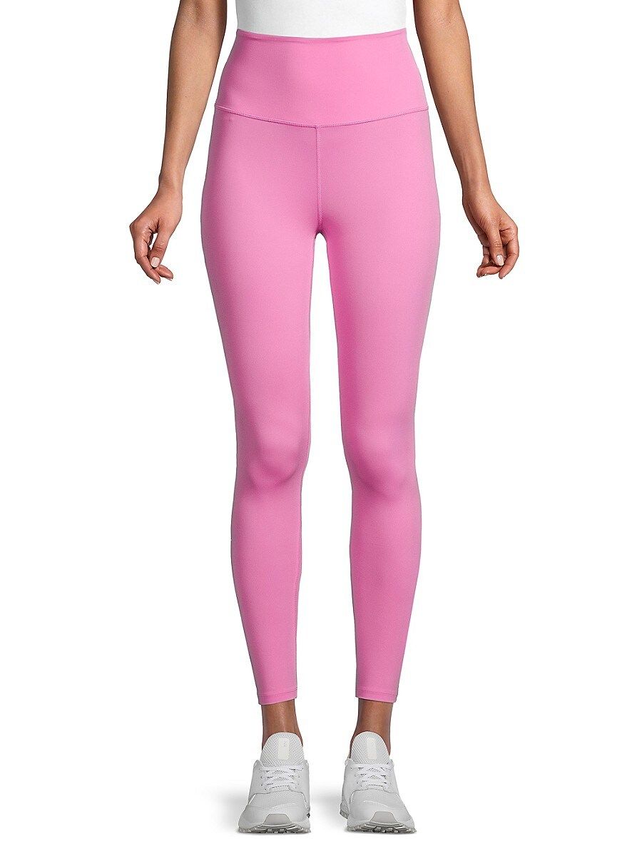 Carbon38 Women's High-Rise 7/8 Leggings - Pink - Size M | Saks Fifth Avenue OFF 5TH