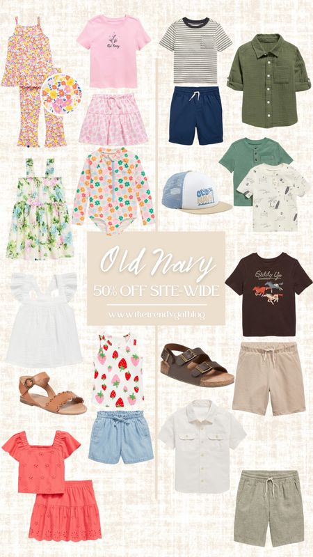 50% off at old navy! Ends today! 

#LTKkids #LTKsalealert #LTKbaby