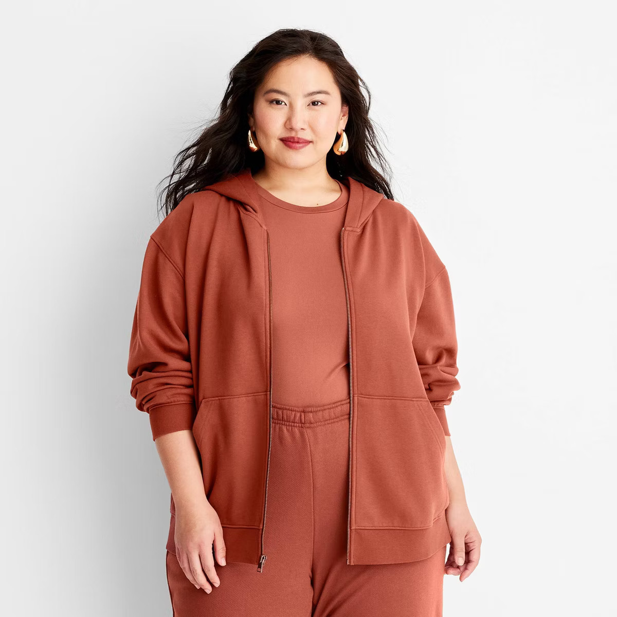 Women's Leisure Studio Zip-Up Hoodie Sweatshirt - Universal Thread™ | Target