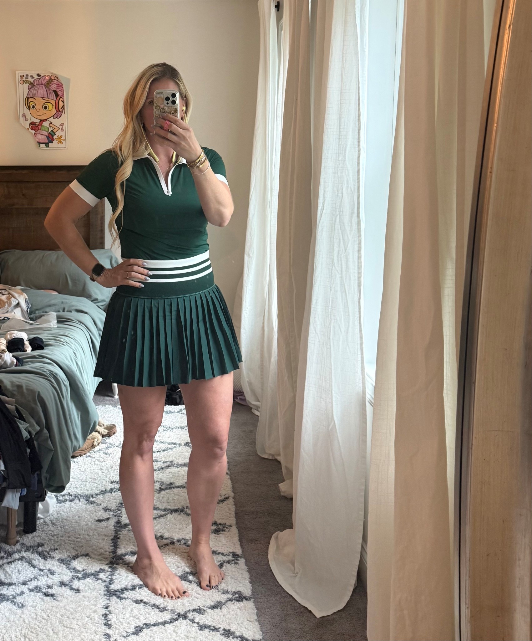 Such a cute golf/tennis set! 2 pieces, built in shorts and fits tts. Top is a nice lightweight material, and it comes in a bunch of colors  

#LTKActive #LTKStyleTip #LTKFindsUnder50