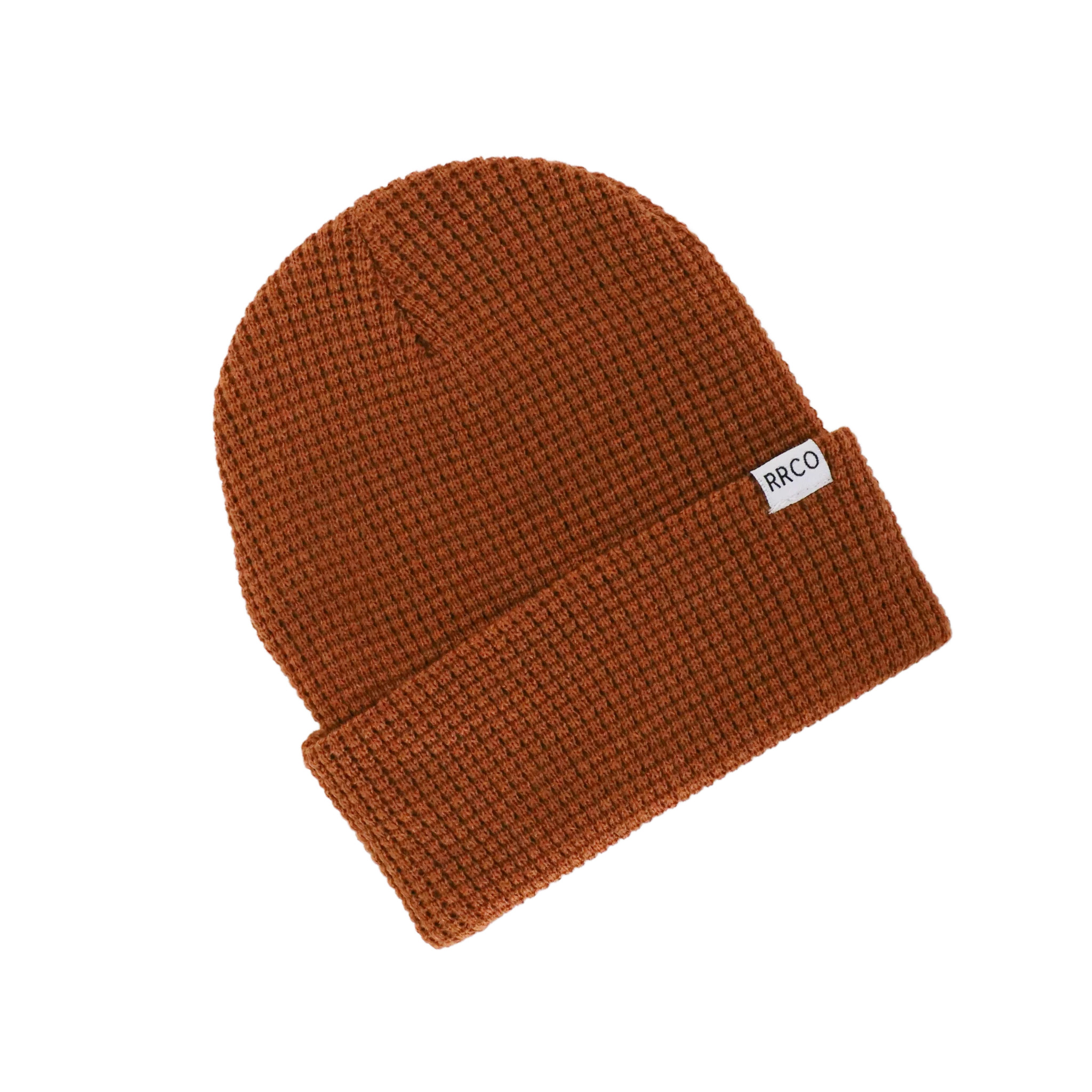 Waffle Beanie - Cocoa | Rad River Co.