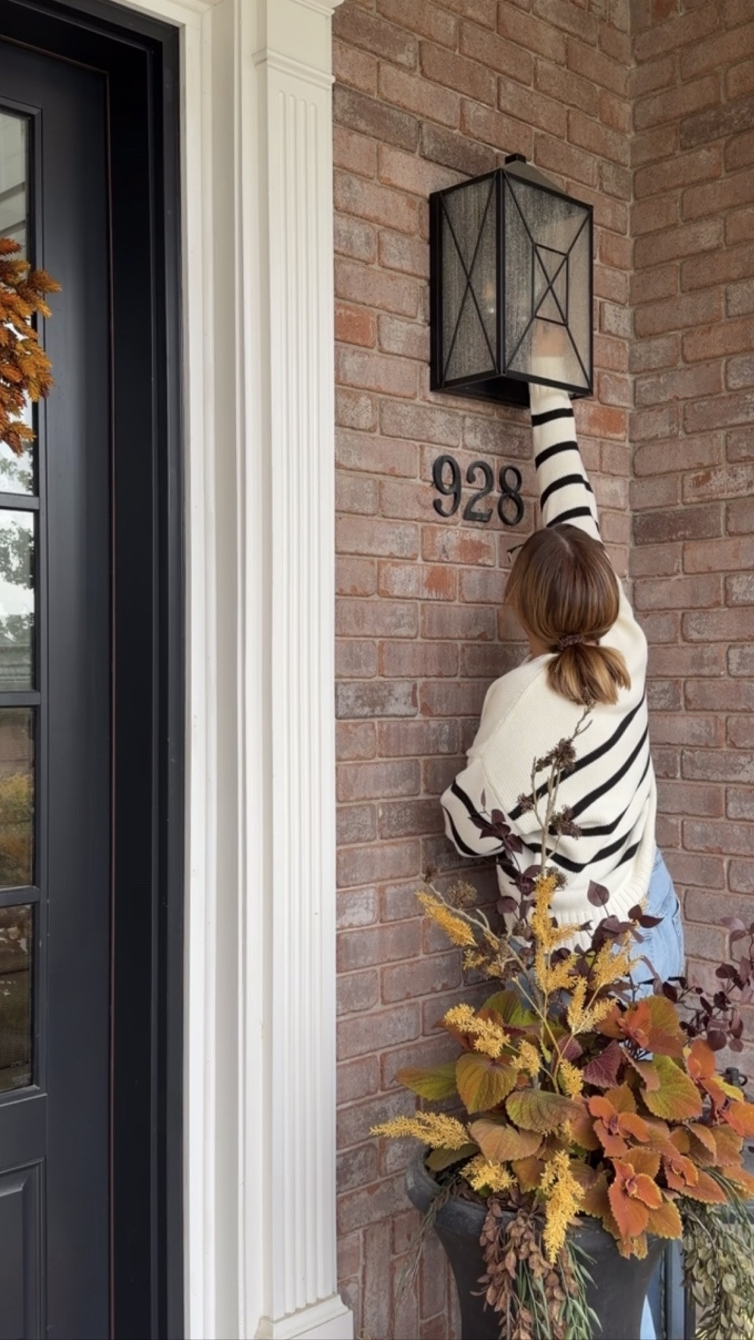 How to make your exterior light fixtures look like a gas lantern with a simple bulb swap. These are the ones I like!

#LTKSeasonal #LTKHome